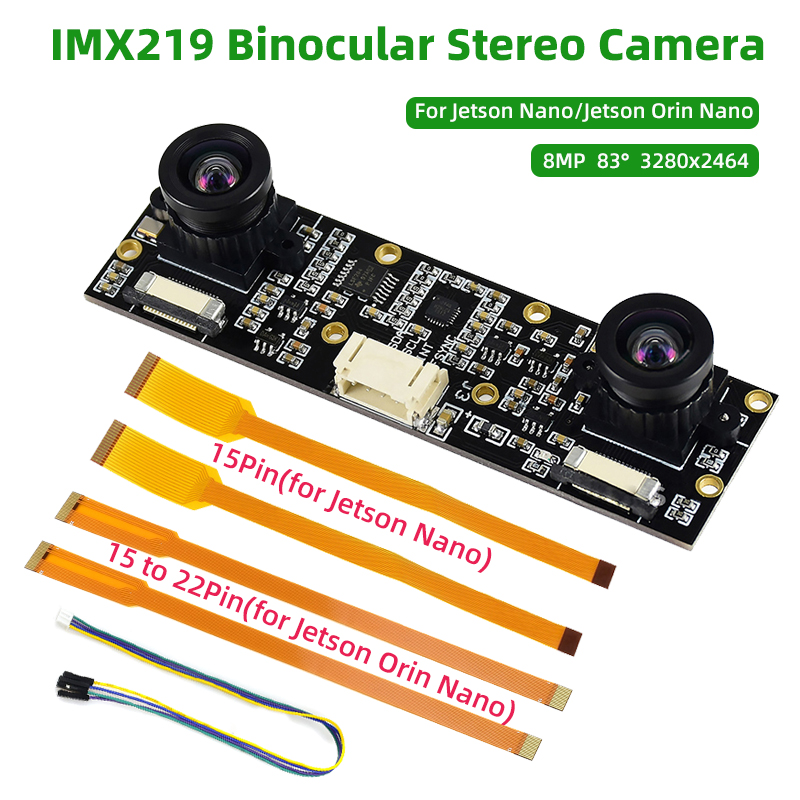 Raspberry Pi Global Shutter Camera Imx296 - Jetson-双眼カメラ,ステレオビジョン,深さビジョン,ステレオ,5 cm4,8mp,imx219