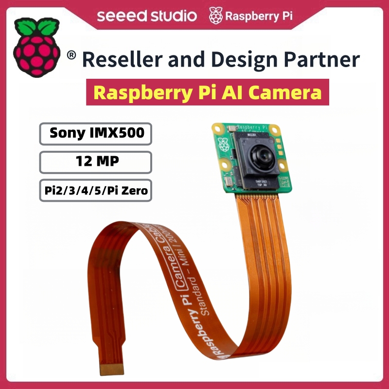 Raspberry Pi Hq Camera Microscope Lens - Raspberry Pi AI カメラ、12MP Sony IMX500