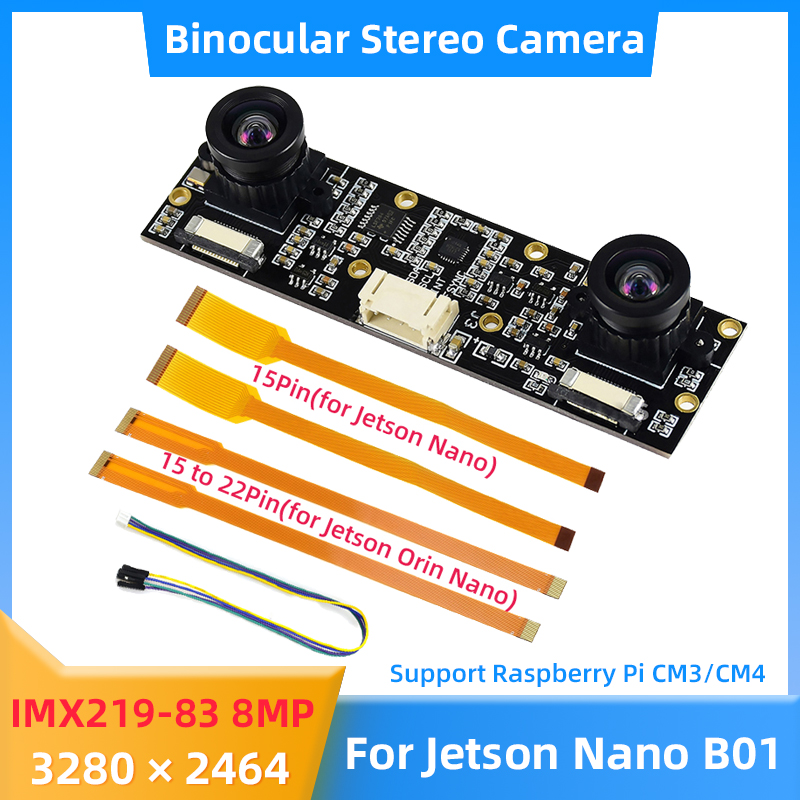 Nvidia Jetson nano用双眼カメラ,ステレオ, - Raspberry Pi Hq Camera Microscope Lens のレビューと価格